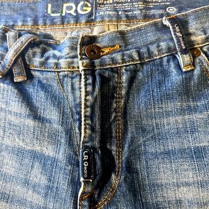 LRG blue denim jeans size 34